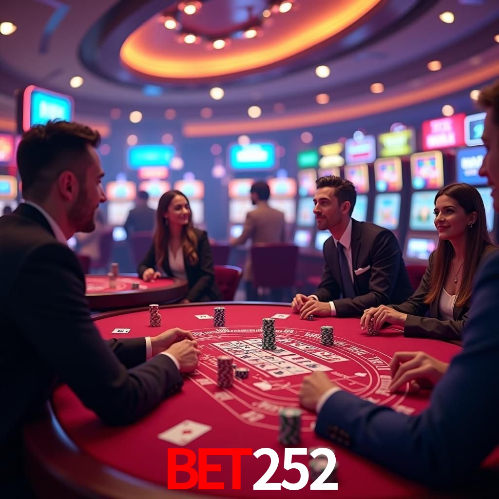 A Experiência Imersiva dos Cassinos Ao Vivo no BET252